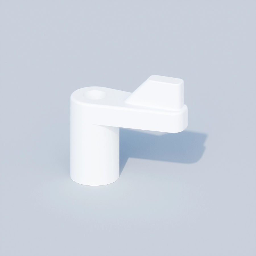 Plastic swivel holder