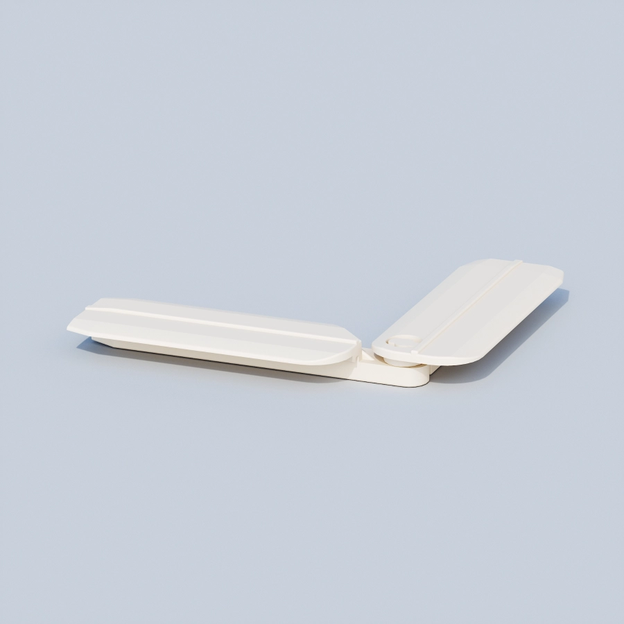 Adjustable corner R50 45-180° Transparent